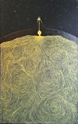 Aganju Celestial Event series by Felippe Moraes contemporary artwork painting