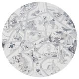 Contend for Beauty by Yue Minjun contemporary artwork painting