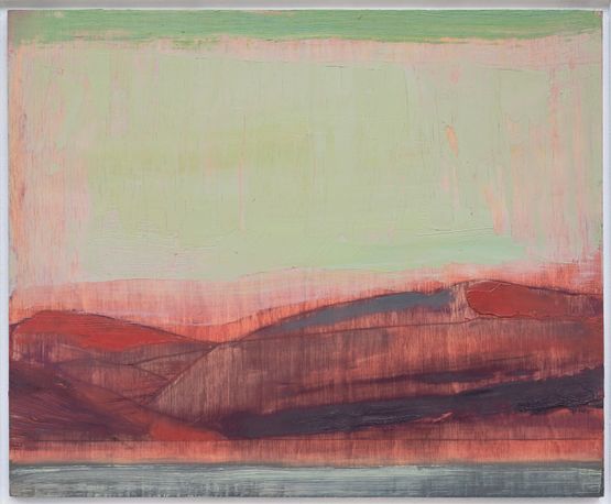 Untitled Shuswap Lake B.C. January 46 by Herald Nix contemporary artwork Painting