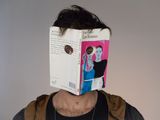 Bookmask Portrait 09 by Victor Del Oral contemporary artwork photography