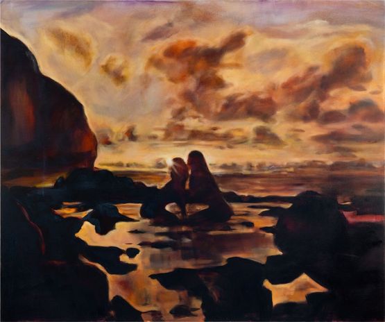 Dove le ombre si rifiutano by Iva Lulashi contemporary artwork Painting