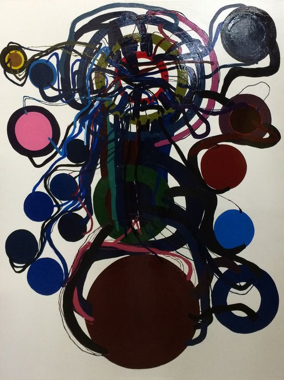 2000B by Atsuko Tanaka contemporary artwork Painting