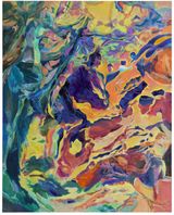 Caiwei Classic of Poetry No.1 by Guo Hongwei contemporary artwork painting