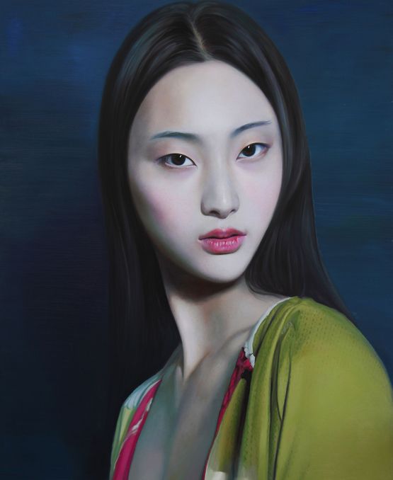 Pear Blossom by Ling Jian contemporary artwork Painting