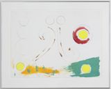 The Seventies 4 by Julian Dashper contemporary artwork drawing painting works on paper