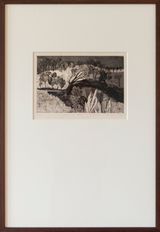 Moon-Lit Walk by The Estate of Mrinalini Mukherjee contemporary artwork print