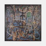 Trace 4 by Le Trieu Dien contemporary artwork painting