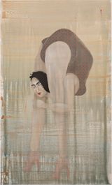 Back Fold by Hayv Kahraman contemporary artwork painting
