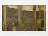 Untitled grounds the form of modern outskirts by Tim Buckovic contemporary artwork painting
