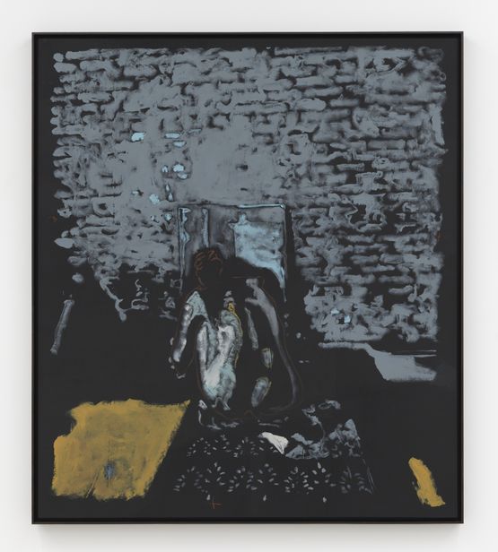 Polished Obsidian by Reggie Burrows Hodges contemporary artwork Painting