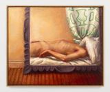 Floor Mirror by Hugh Steers contemporary artwork painting