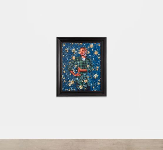 Portrait of Okpemwoya Oreoluwa Esohe II by Kehinde Wiley contemporary artwork Painting