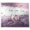 I Love You by Tracey Emin contemporary artwork Textile